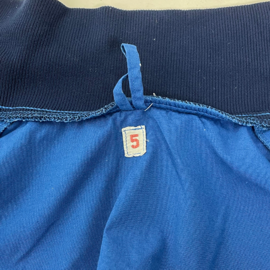 スウェーデン軍 ブルー フィジカルトレーニング トラックジャケット USED W15U=