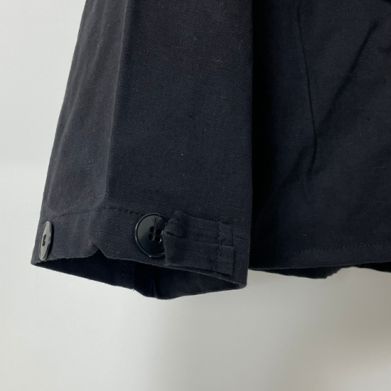 旧東ドイツ軍 NVA ブラック ビンテージ ワークジャケット 新品 G4N=