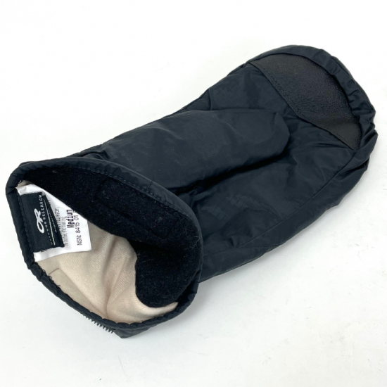アメリカ軍 ブラック OUTDOOR RESEARCH/アウトドアリサーチ ECW ミトングラブライナー 2本指 新品 105N-LINER=