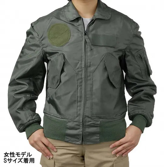 アメリカ軍 CWU-36/P フライトジャケット 上質USED A21N3