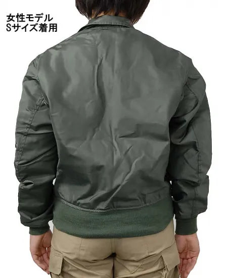 アメリカ軍 CWU-36/P フライトジャケット 上質USED A21N3