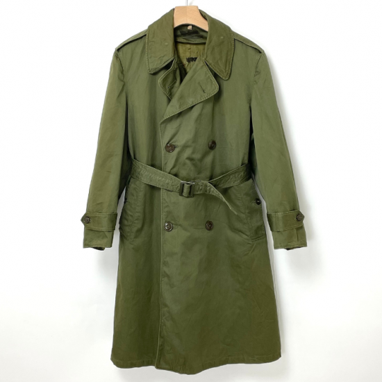 1950s アメリカ陸軍 U.S.ARMY OG-107 M-51 トレンチコート ウールライナー付 USED 605VU
