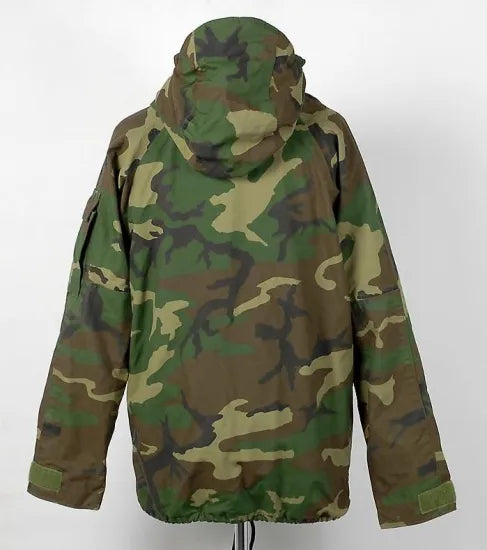 アメリカ軍 U.S.ARMY ウッドランドカモ GORE-TEX/ゴアテックス ECWCS Gen1 パーカー BランクUSED 404U2