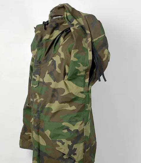 アメリカ軍 U.S.ARMY ウッドランドカモ GORE-TEX/ゴアテックス ECWCS Gen1 パーカー BランクUSED 404U2