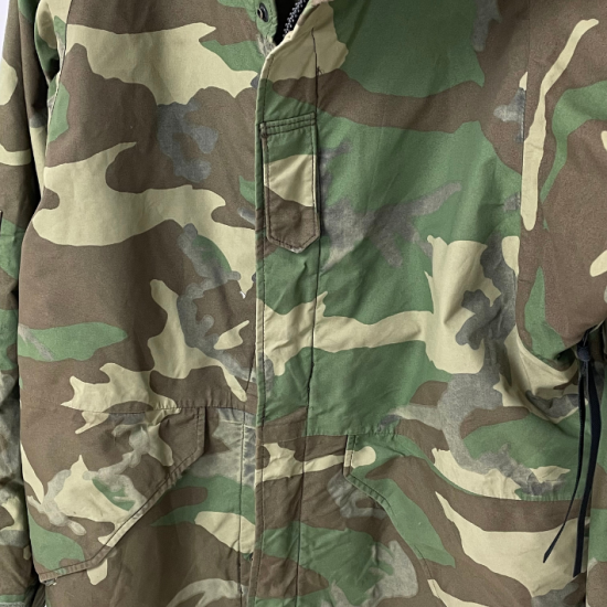 アメリカ軍 U.S.ARMY ウッドランドカモ GORE-TEX/ゴアテックス ECWCS Gen1 パーカー BランクUSED 404U2