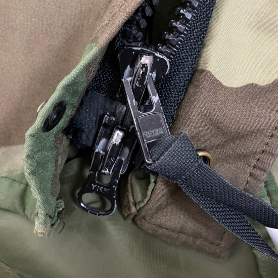 アメリカ軍 U.S.ARMY ウッドランドカモ GORE-TEX/ゴアテックス ECWCS Gen1 パーカー BランクUSED 404U2