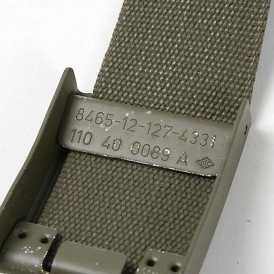 ドイツ軍 OD キャンバスベルト 新品 192N=