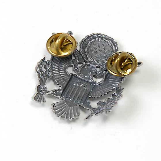 (12/3まで特価)アメリカ陸軍 U.S.ARMY イーグルロゴ ベレー帽バッジ 新品 19NC-