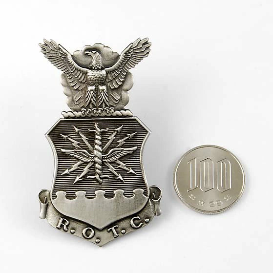 アメリカ空軍 USAF R.O.T.C. サービスキャップ 勲章ピンバッジ 新品 19NE-