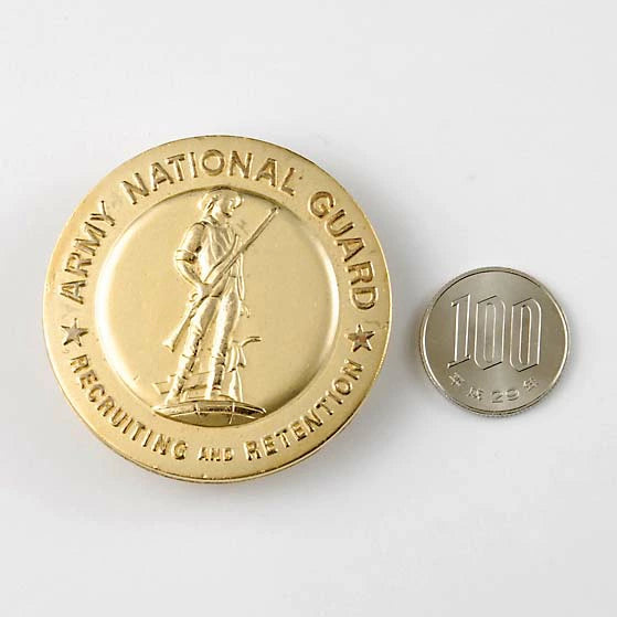 アメリカ陸軍州兵 U.S.ARMY ナショナルガード R&R バッジ 新品 19NF-