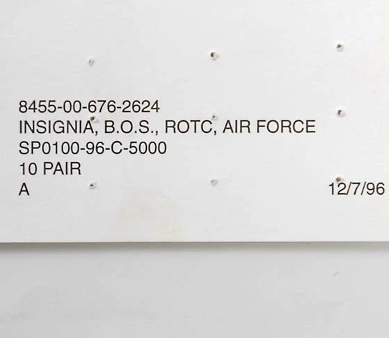 アメリカ空軍 USAF ROTC バッジ 新品