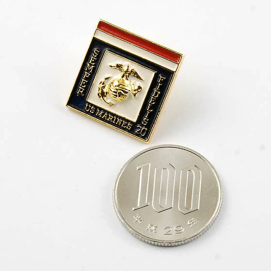 アメリカ海兵隊 USMC シビリアンアワード 襟章ピンバッジ 新品 19NM-