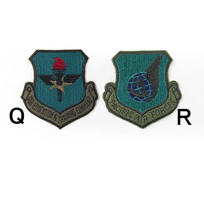 アメリカ軍 OD パイロットワッペン 新品 1G-