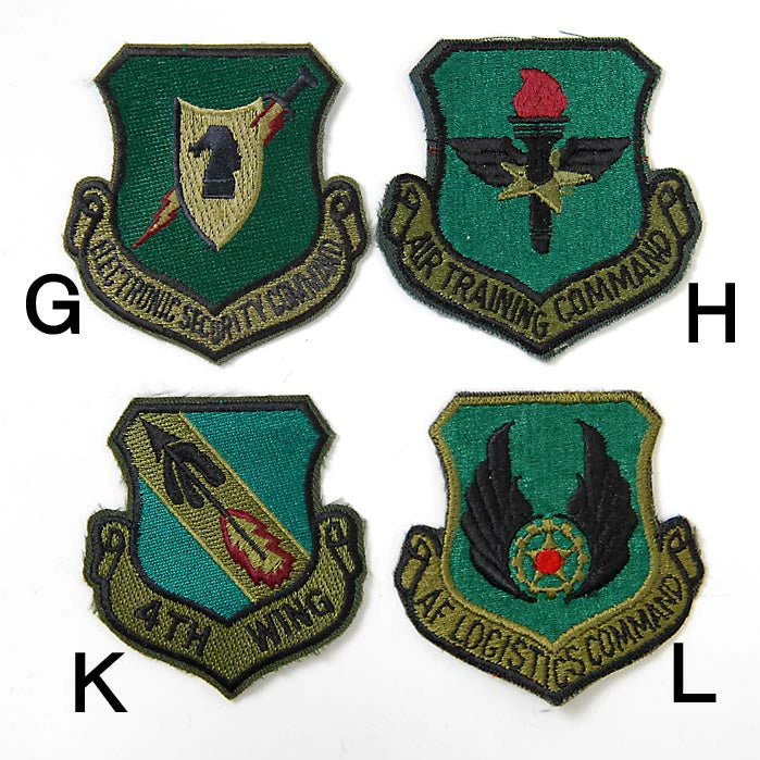 アメリカ軍 OD パイロットワッペン 新品 1G-