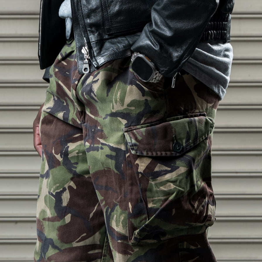 イギリス軍 DPM カモフラージュ テンパレイト コンバットパンツ USED 202MU=