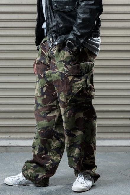 イギリス軍 DPM カモフラージュ テンパレイト コンバットパンツ USED 202MU=