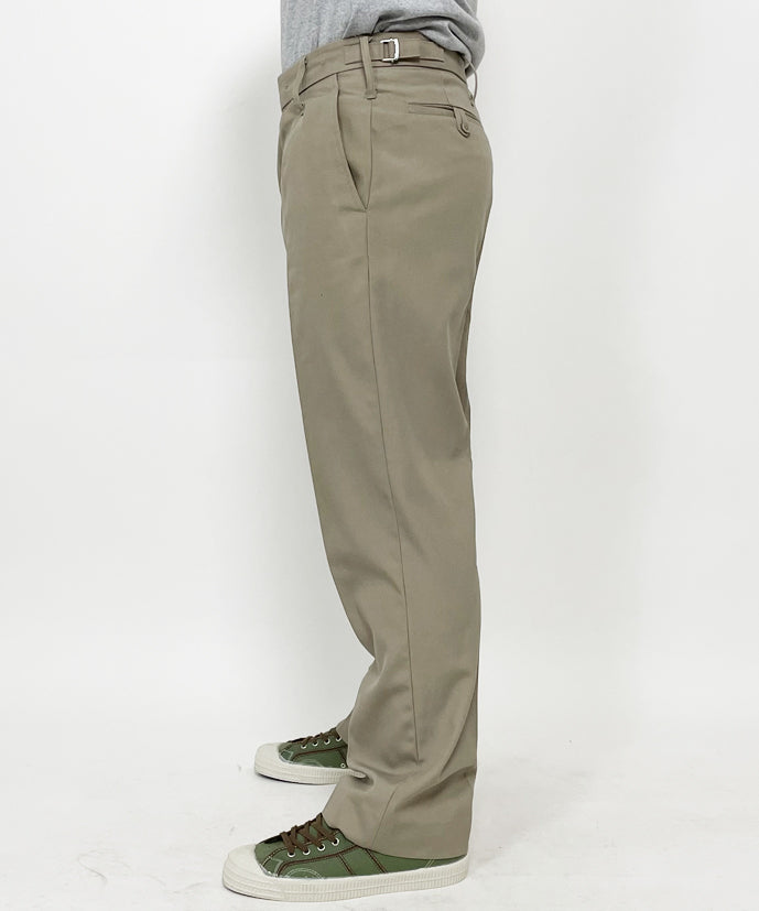 【スモール&ビッグ特価】イギリス軍 BA No.4 & RAF No.6 ベージュ トロピカル オフィサーパンツ ベルトループあり 新品 211NA-SB-