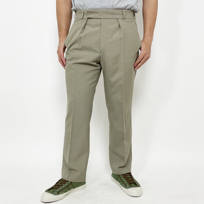 【スモール&ビッグ特価】イギリス軍 BA No.4 & RAF No.6 ベージュ トロピカル オフィサーパンツ ベルトループあり 新品 211NA-SB-