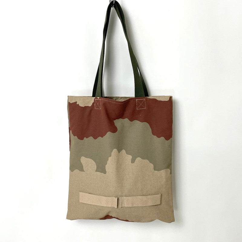 フランス軍 デザートカモ リメイク トートバッグ 新品 225N-