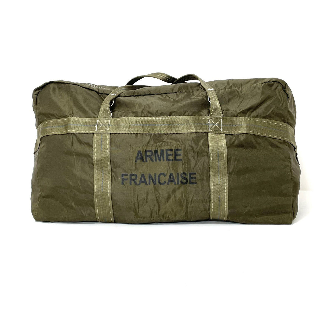 (8/19まで特価)80-90s フランス軍 AERAZUR パラシュートバッグ 65L(上質USED)235N3