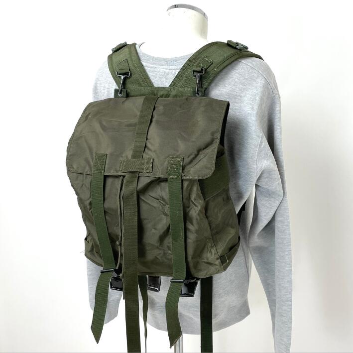 (12/31まで特価) オーストリア、OD.ナイロン、バックパック(新品)272N