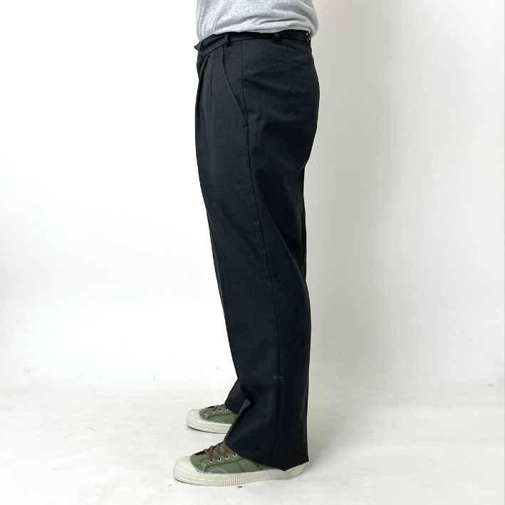 【スモール&ビッグ特価】ドイツ軍 ダークグレー オフィサーパンツ USED 327GU-SB=