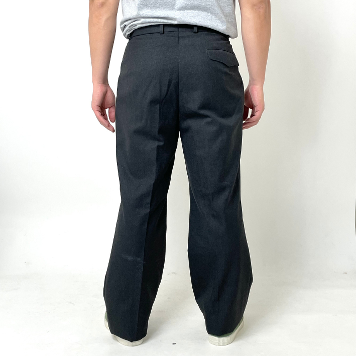 ドイツ軍 ダークグレー オフィサーパンツ 新品 327GN=