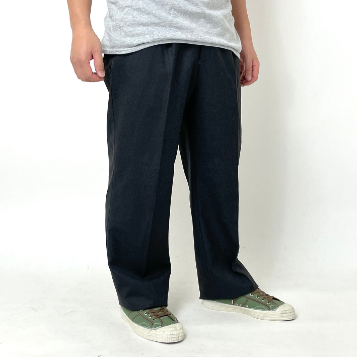 ドイツ軍 ダークグレー オフィサーパンツ 新品 327GN=