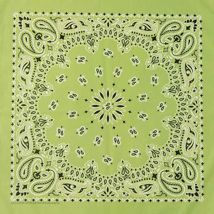 HAV-A-HANK/ハバハンク レモン/ライム バンダナ 新品 338-