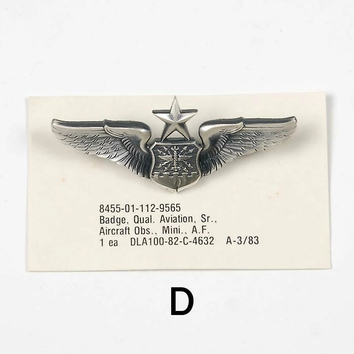 アメリカ軍 ウイングバッジ 新品 35N-