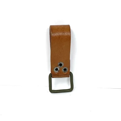 チェコ軍 レザー製ベルトループ キーホルダー USED 117U-