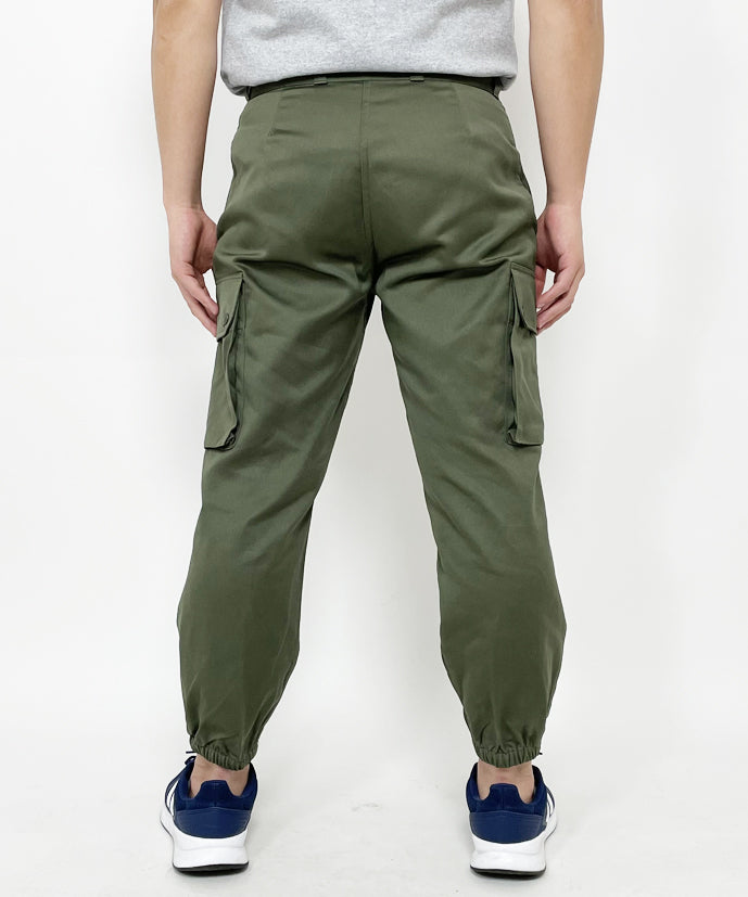フランス軍 OD F-2 パラシュートパンツ 新品 421N=