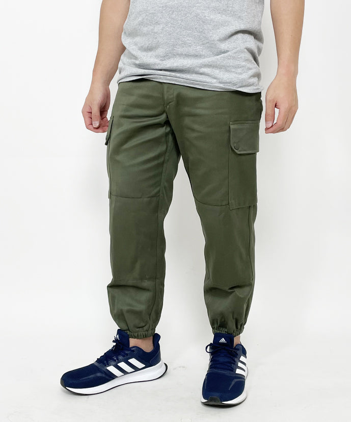 フランス軍 OD F-2 パラシュートパンツ 新品 421N=