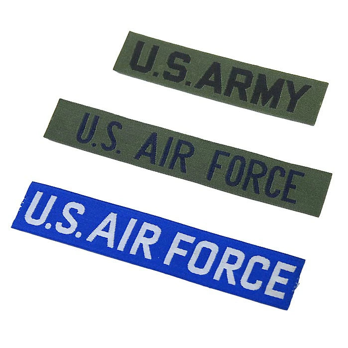 アメリカ軍 ネームタブ 新品 4-