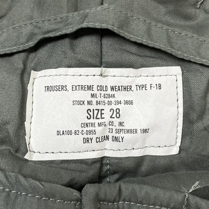 アメリカ空軍 USAF ECW F-1B フライトパンツ サスペンダー付 新品 510N