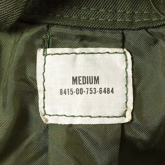 アメリカ軍 OD コールドウェザー メカニック カバーオール USED 563U