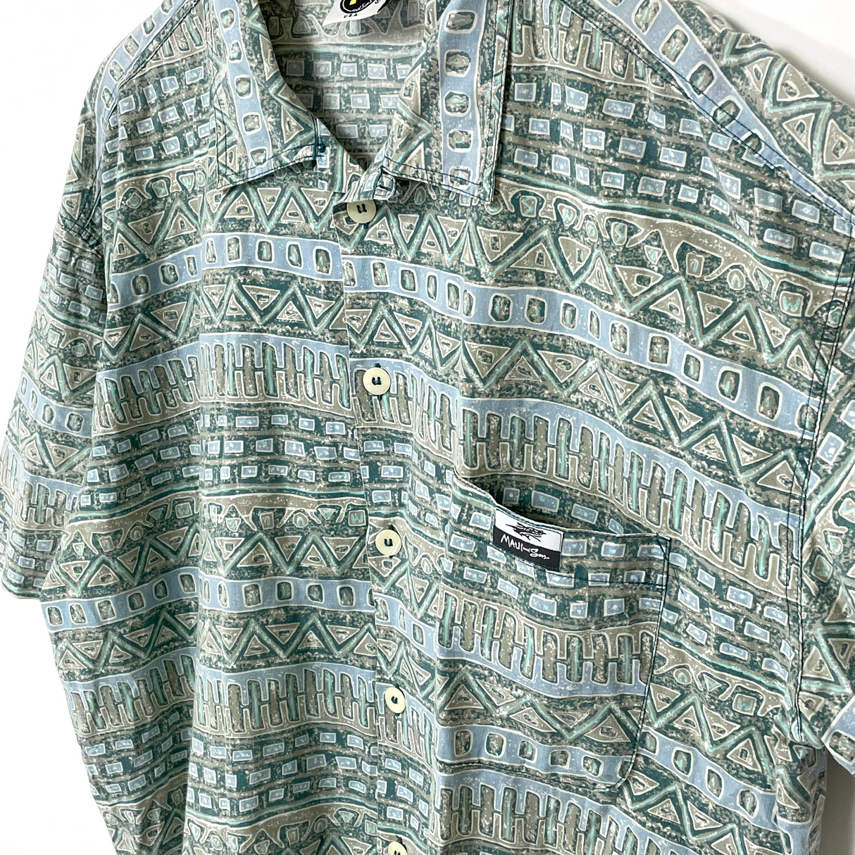 MAUI and Sons/マウイアンドサンズ イタリア製 アロハシャツ XLサイズ【FB-SH-0001B-】