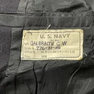 アメリカ軍、US.NAVY.ビンテージ、Pコート(上質USED)601VN3