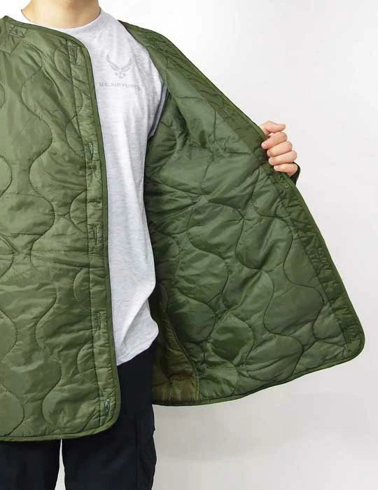 (12/27まで特価)アメリカ軍 OD M-65 モッズパーカーライナー(新品) 65PKLINER-N