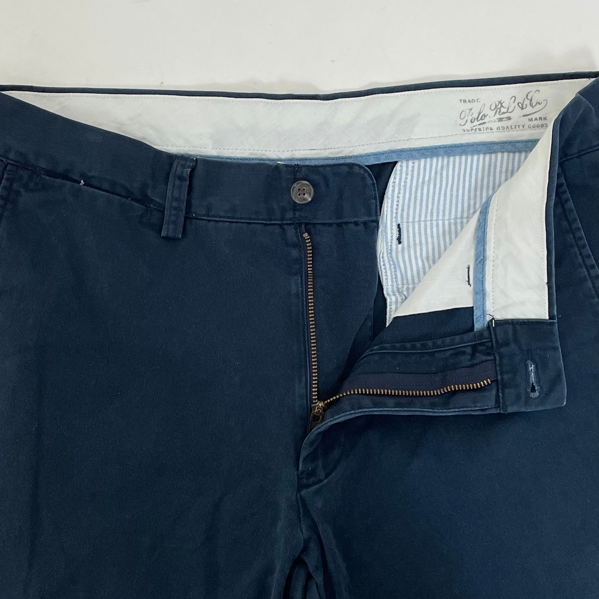 POLO Ralph Lauren/ポロラルフローレン ネイビー スリムフィット チノパンツ サイズ表記32/30(W86cm/L74cm)【FB-PT-0001B=】