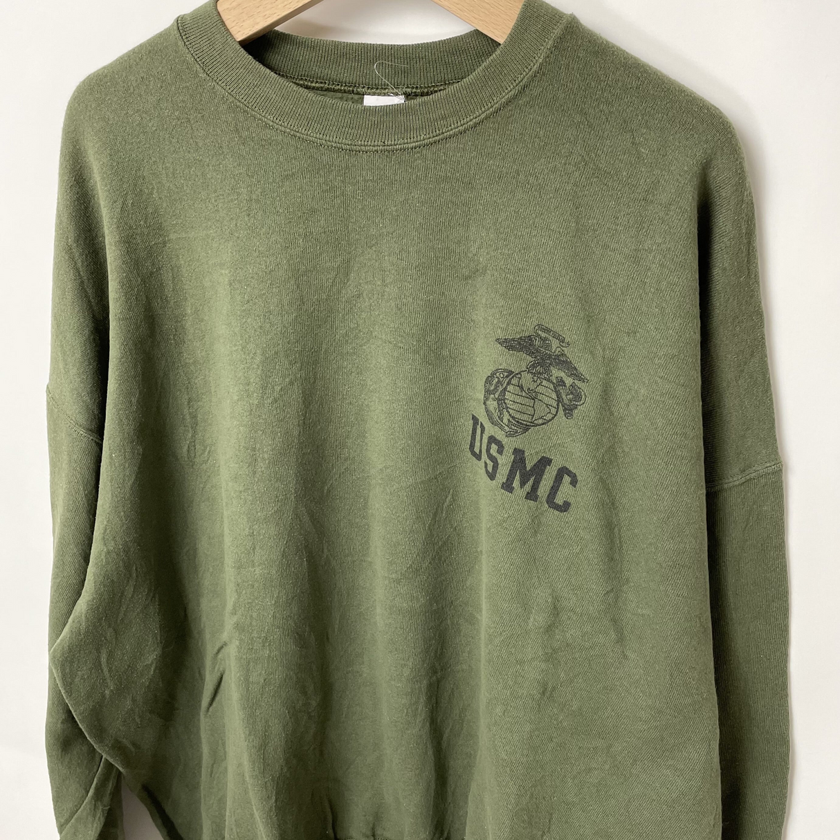アメリカ海兵隊 U.S.M.C. OD スウェットシャツ【FB-SS-ML0001B=】
