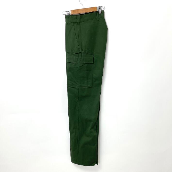 【スモール特価】ベルギー軍 グリーン ファティーグパンツ 新品 765N-SB=