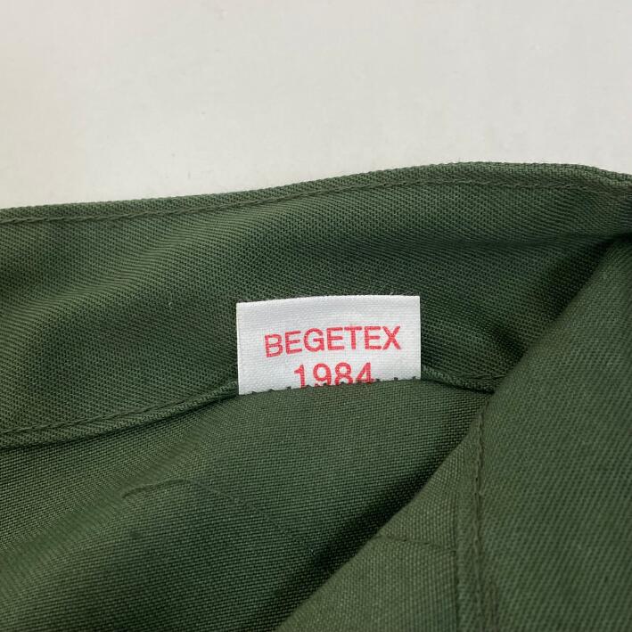 【スモール特価】ベルギー軍 グリーン ファティーグパンツ 新品 765N-SB=