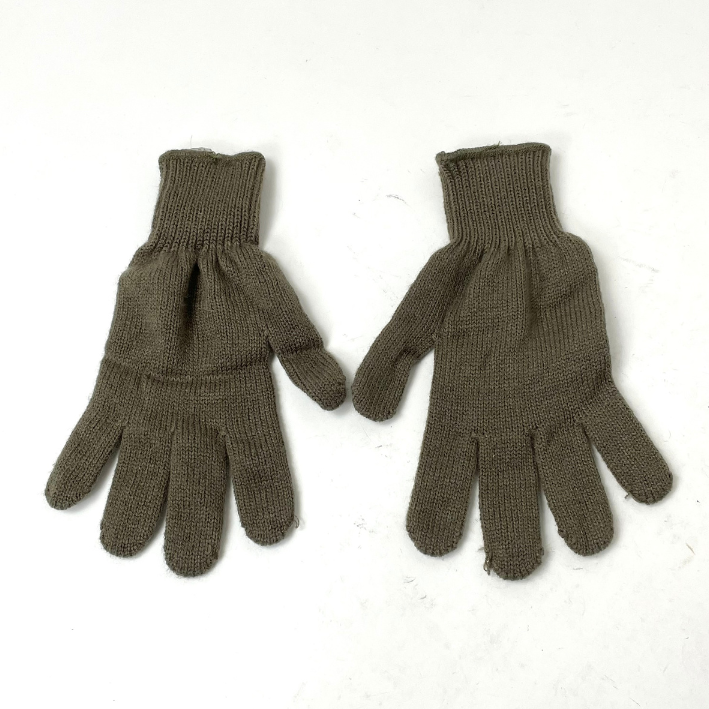 ベルギー軍 ブラック D3A レザーグラブ ウールライナー付 新品 76LN-