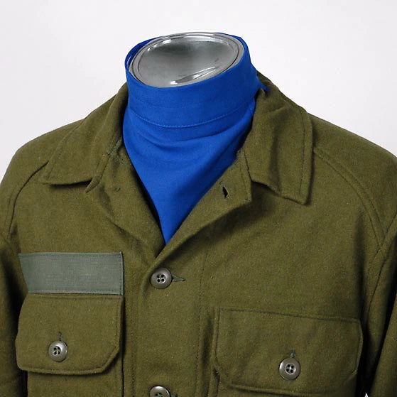 アメリカ海兵隊 ウルトラマリンブルー スカーフ 新品 77N-