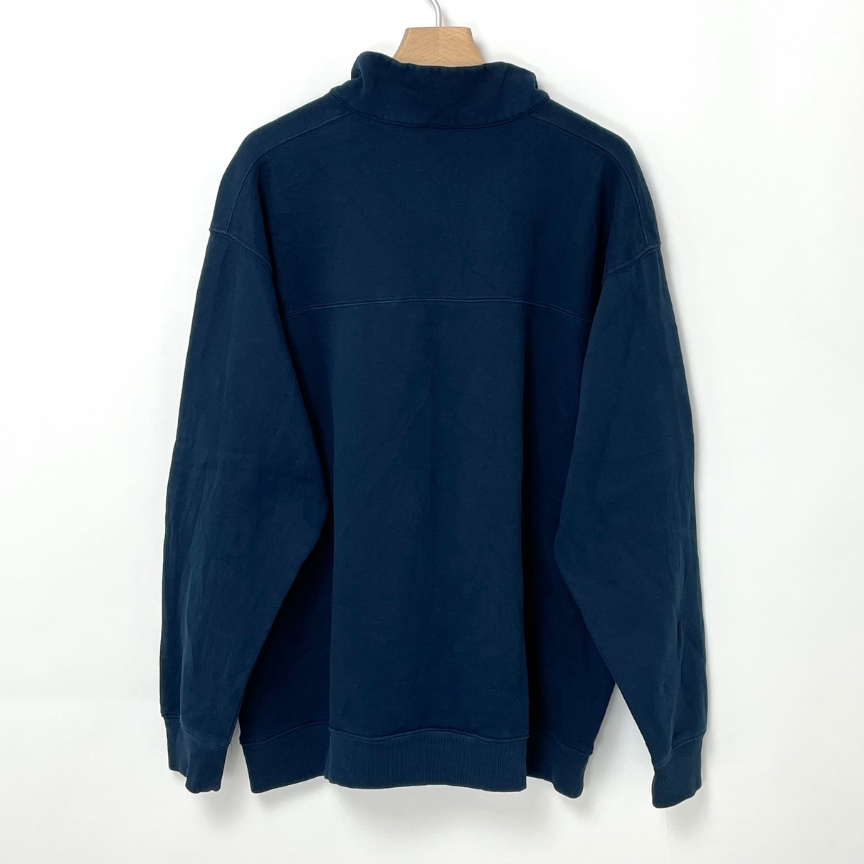 Columbia/コロンビア ネイビー ハーフジップ プルオーバースウェットシャツ XXLサイズ【FB-SS-0017B=】