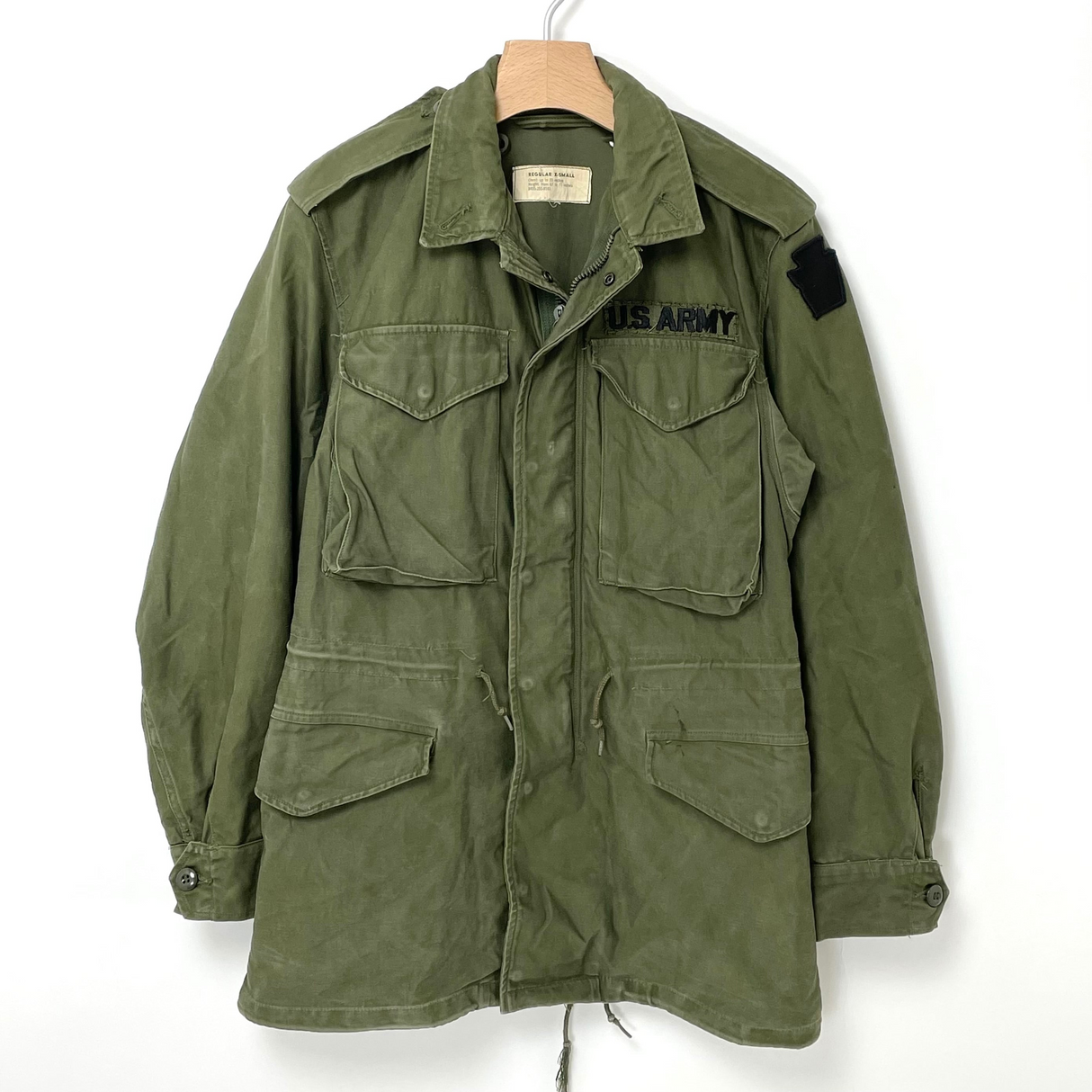 1964年製 アメリカ陸軍 U.S.ARMY OG-107 M-51 フィールドジャケット 後期最終年 XS/Rサイズ【FB-JK-ML0029C】