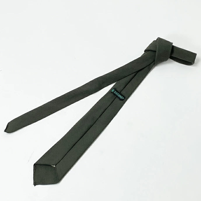 オーストリア軍 ダークグレー ネクタイ 新品 81N-