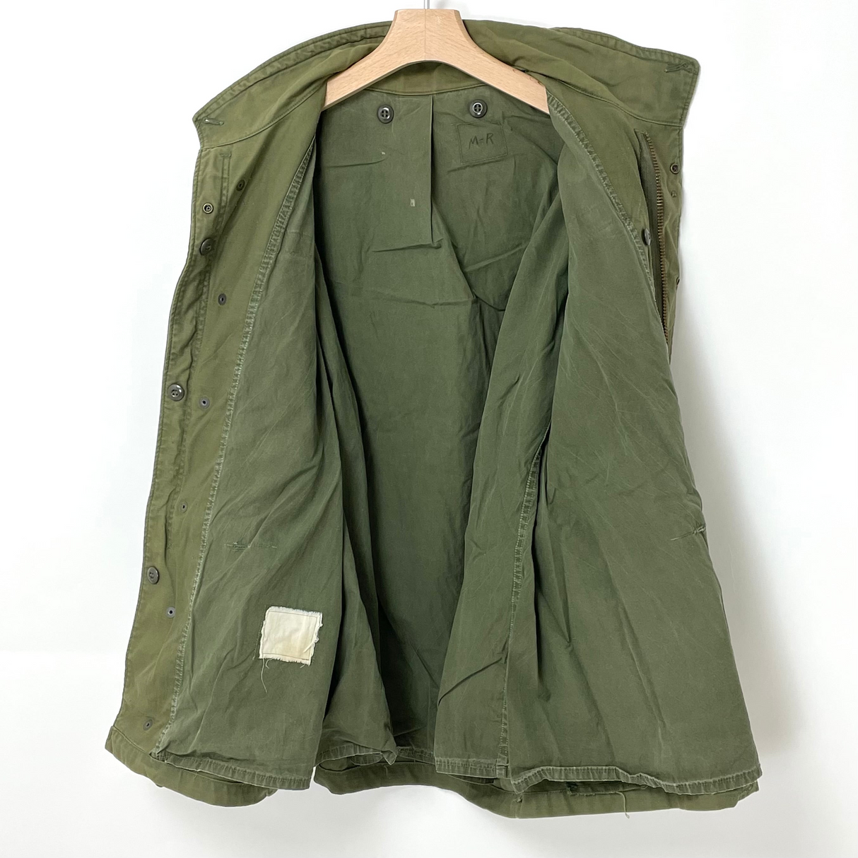 アメリカ軍 OD M-65 フィールドジャケット 3rdモデル M/Rサイズ【FB-JK-ML0053C】
