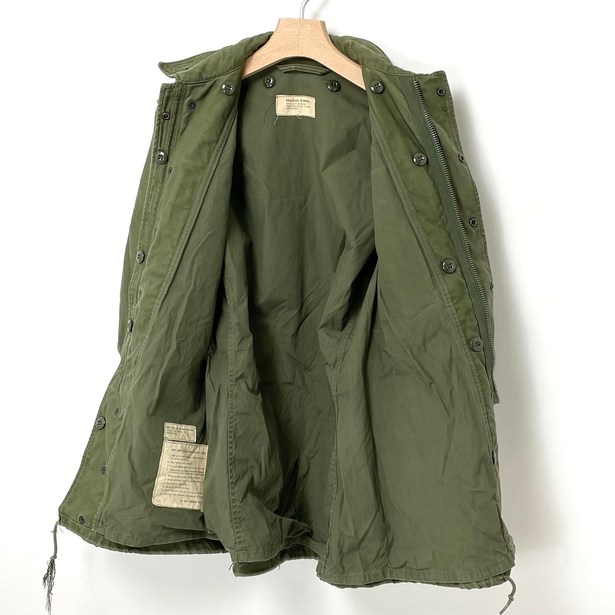 1964年製 アメリカ陸軍 U.S.ARMY OG-107 M-51 フィールドジャケット 後期最終年 XS/Rサイズ【FB-JK-ML0029C】